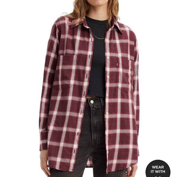 Levi's Tops - LEVI'S Women's Workwear Hasina Classic Cotton Tunic